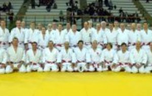 Remise officiel du 6ème dan à l'Institut de Judo 