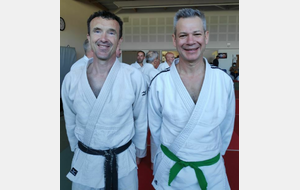 Gala des 40 ans de Retiers - Stéphane ROBERT et son partenaire Christophe du club de Piré pour les techniques Jujitsu