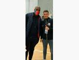 Julien rencontre de Teddy Riner à Brest le 3/10/2020.